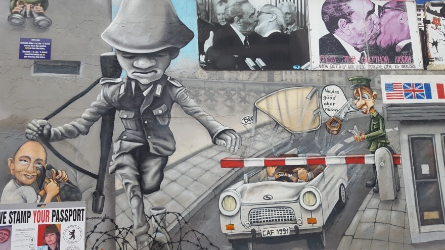 relexa hotel Berlin - Streetart at East Side Gallery relexa hotel Berlin - Streetart at East Side Gallery